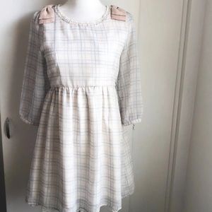Kawaii Grid Dress